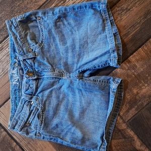Rock By Wrangler Jean Denim Shorts